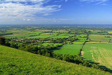 View from Devils Dyke, West Sussex, England, United Kingdom, Europe