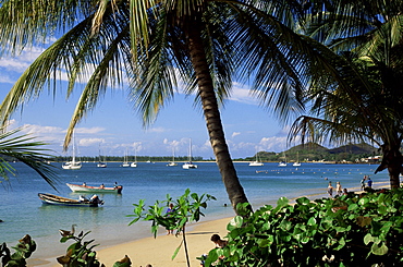 Reduit Beach, Rodney Bay, St. Lucia, Windward Islands, West Indies, Caribbean, Central America