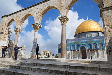 The Dome of the Rock, Jerusalem Old City, Israel, Middle East