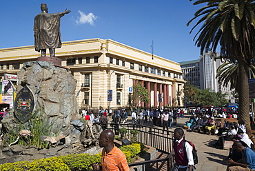 Moi avenue, Downtown Nairobi, Kenya, East Africa