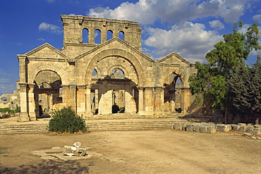 Basilica of San Simeon (Qala'at Samaan), Syria, Middle East