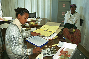 Accountant for women's co-operative, Addis Ababa, Ethiopia, Africa