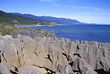 Pancake rocks, Punakaiki, West Coast, South Island, New Zealand, Pacific