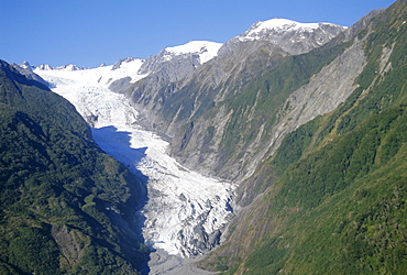 Fox Glacier, West coast, South Island, New Zealand, Pacific