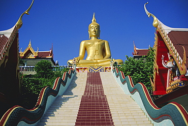 Golden Buddha Temple, Koh Samui, Thailand, Asia