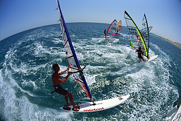 British Windsurfing Team sailing round the world