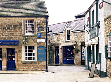 Portland Square, Bakewell, Peak District, Derbyshire, England, United Kingdom, Europe