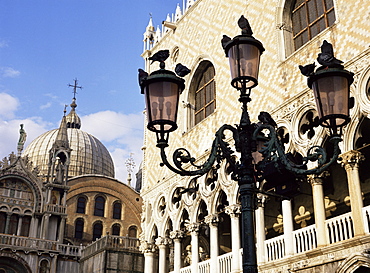 St. Mark's and the Doge's Palace, Venice, Veneto, Italy, Europe