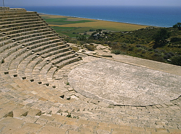 The Theatre, Curium (Kourion) (Kurion), c.100 AD, Cyprus, Europe