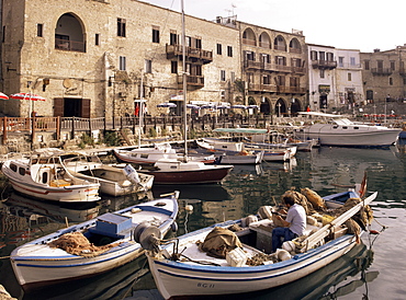 Fishing boats, Kyrenia, North Cyprus, Cyprus, Europe