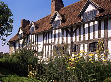 Mary Arden's cottage, Stratford-upon-Avon, Warwickshire, England, United Kingdom, Europe