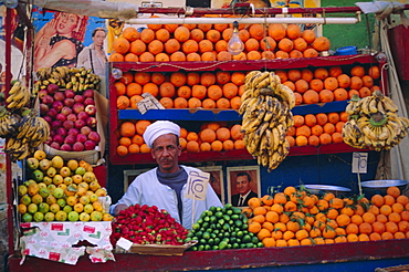 Fruit stall, Luxor, Egypt, North Africa