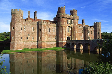 Herstmonceux Castle, Sussex, England, United Kingdom, Europe