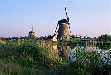 Kinderdijk, UNESCO World Heritage Site, Holland, Europe