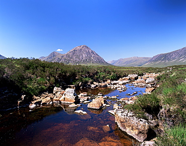 Bauchaille Etive, Glencoe, Highland region, Scotland, United Kingdom, Euorpe