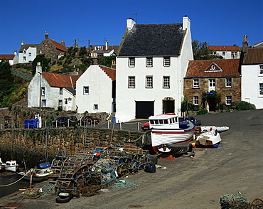 Crail Harbour, Neuk of Fife, Scotland, United Kingdom, Europe