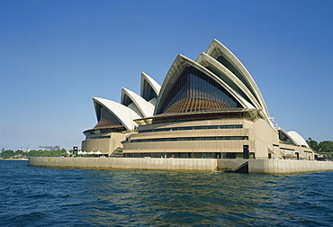 Exterior of the Sydney Opera House, Sydney, New South Wales, Australia, Pacific