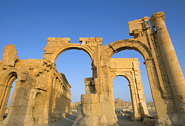 Ruins, Palmyra, UNESCO World Heritage Site, Syria, Middle East