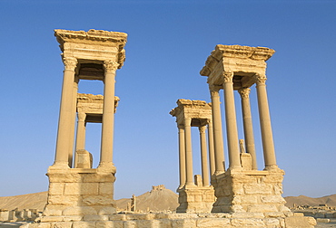 Ruins, Palmyra, UNESCO World Heritage Site, Syria, Middle East