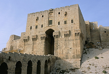 The Citadel, UNESCO World Heritage Site, Aleppo, Syria, Middle East