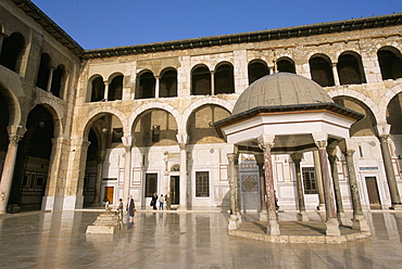 Umayyad (Omayyad) Mosque, UNESCO World Heritage Site, Damascus, Syria, Middle East