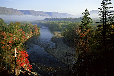 River in Margaree Valley, Cape Breton, Canada, North America