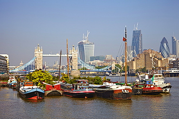 Tower Bridge, River Thames, London, England, United Kingdom, Europe