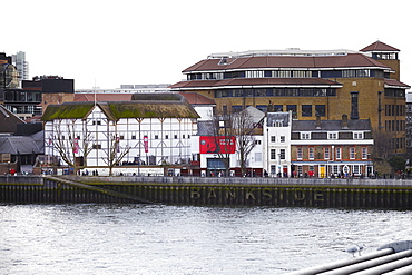 Globe Theatre on Bankside, London, England, United Kingdom, Europe