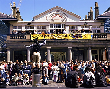 Piazza, Covent Garden, London, England, United Kingdom, Europe