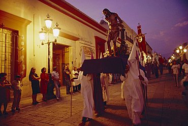 Easter procession, Oaxaca, Mexico, Central America