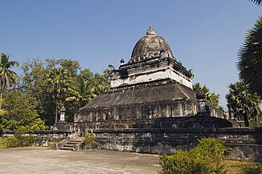 That Pathum or sometimes called That Makmo (Watermelon Stupa), Luang Prabang, Laos, Indochina, Southeast Asia, Asia