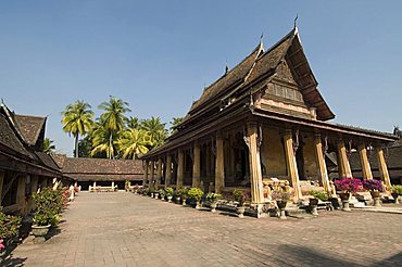 Wat Si Saket, Vientiane, Laos, Indochina, Southeast Asia, Asia