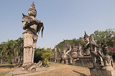 Buddha Park, Xieng Khuan, Vientiane, Laos, Indochina, Southeast Asia, Asia