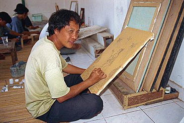 Artist, Bali, Indonesia, Southeast Asia, Asia