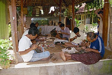 Craftsmen, Bali, Indonesia, Southeast Asia, Asia