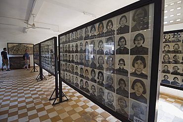 The Genocide Museum in a former school that was used by Pol Pot for torture, imprisonment and execution, Phnom Penh, Cambodia, Indochina, Southeast Asia, Asia