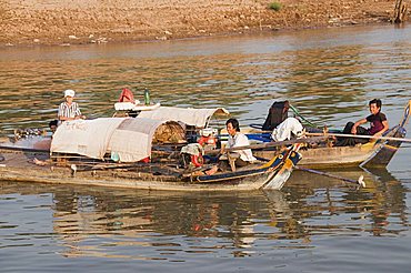 Mekong River, Phnom Penh, Cambodia, Indochina, Southeast Asia, Asia