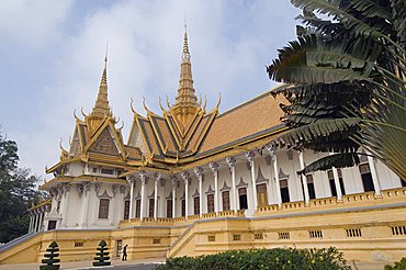 The Royal Throne Hall, The Royal Palace, Phnom Penh, Cambodia, Indochina, Southeast Asia, Asia