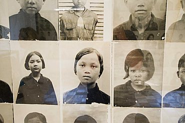 The Genocide Museum, a former school that Pol Pot used to torture, imprisonment and execution, Phnom Penh, Cambodia, Indochina, Southeast Asia, Asia