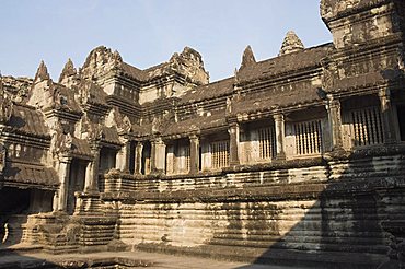 Angkor Wat temple, 12th century, Khmer, Angkor, UNESCO World Heritage Site, Siem Reap, Cambodia, Indochina, Southeast Asia, Asia