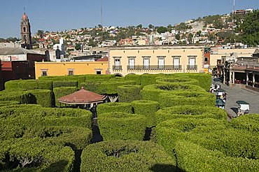 Jardin Principal, San Miguel de Allende (San Miguel), Guanajuato State, Mexico, North America