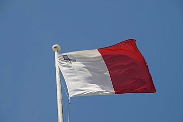 Flag, Valletta, Malta, Europe