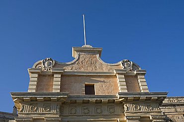 Main entrance gate to Mdina, Malta, Europe