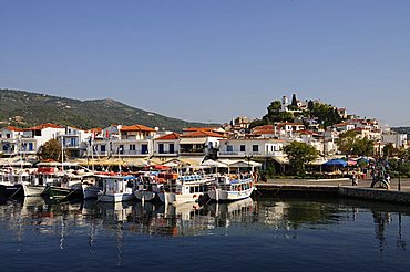 Skiathos Town, Skiathos, Sporades Islands, Greek Islands, Greece, Europe