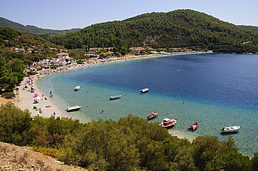 Panormos Beach, Skopelos, Sporades Islands, Greek Islands, Greece, Europe