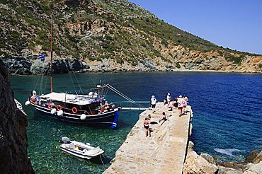 Island of Kira Panagia, off Alonissos, Sporades Islands, Greek Islands, Greece, Europe