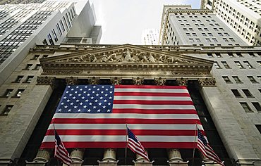 Stock Exchange, Financial district, Lower Manhattan, New York City, New York, United States of America, North America