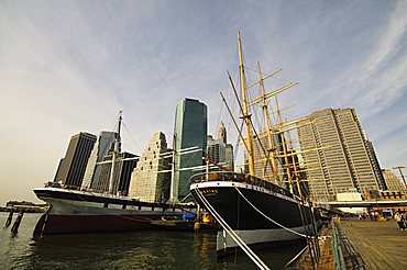 South Street Seaport, Lower Manhattan, New York City, New York, United States of America, North America