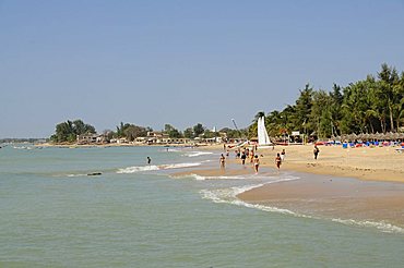 Beach at Saly, Senegal, West Africa, Africa