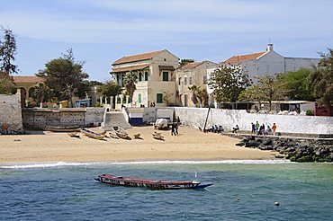 Goree Island famous for its role in slavery, near Dakar, Senegal, West Africa, Africa